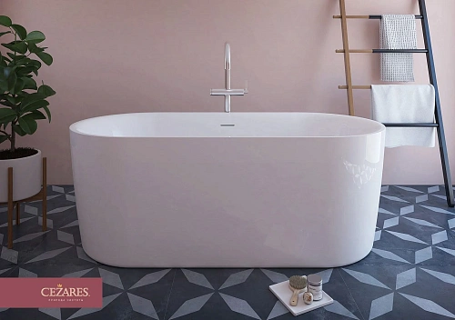 Ванна отдельностоящая CEZARES METAURO-INT-Central-180-80-60 1800x800 белый Ванна отдельностоящая CEZARES METAURO-INT-Central-180-80-60 1800x800 белый