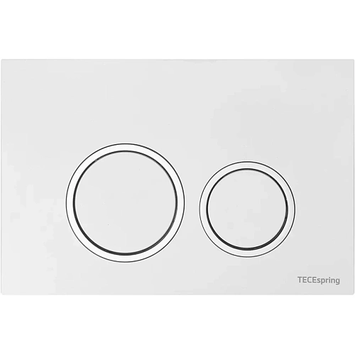 Клавиша смыва TECE TECEspring 9940103 с круглыми кнопками, белый глянцевый Клавиша смыва TECE TECEspring 9940103 с круглыми кнопками, белый глянцевый
