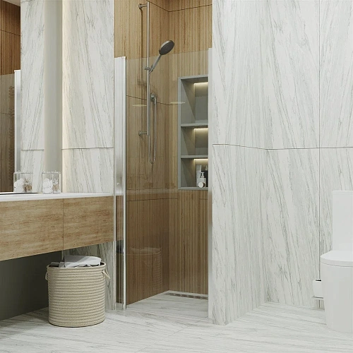 Душевая дверь DIWO Анапа 70х185, профиль хром глянец 569187 Душевая дверь DIWO Анапа 70х185, профиль хром глянец 569187