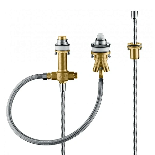 Скрытая часть смесителя Hansgrohe на 3 отверстия на край ванны 13439180 Скрытая часть смесителя Hansgrohe на 3 отверстия на край ванны 13439180