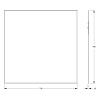 Зеркало Evoform Standard BY 0215 70х70 см с фацетом Зеркало Evoform Standard BY 0215 70х70 см с фацетом