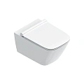 Унитаз подвесной Catalano Green 0411550001 55x37, безободковый, белый глянцевый Унитаз подвесной Catalano Green 0411550001 55x37, безободковый, белый глянцевый