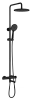 Душевая система Raglo R20.24.06, черный