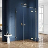 Душевой уголок NEW TRENDY AVEXA GOLD 120x70x200 EXK-1765 (брашированное золото) Душевой уголок NEW TRENDY AVEXA GOLD 120x70x200 EXK-1765 (брашированное золото)