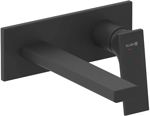 Смеситель для раковины Kludi DECUS 542443975 черный матовый Смеситель для раковины Kludi DECUS 542443975 черный матовый