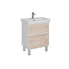 Тумба под раковину Lemark COMBI 70 см подвесная/напольная, дуб кантри/белый LM03C70T-dub Тумба под раковину Lemark COMBI 70 см подвесная/напольная, дуб кантри/белый LM03C70T-dub