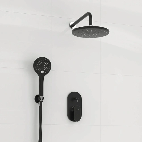 Душевая система WasserKRAFT A16777 встраиваемая черный Душевая система WasserKRAFT A16777 встраиваемая черный