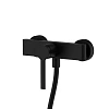 Смеситель для душа AQUAme Asti AQM6413MB с душевым набором, 3 режима, Черный матовый Смеситель для душа AQUAme Asti AQM6413MB с душевым набором, 3 режима, Черный матовый