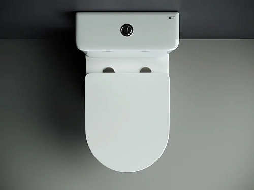 Чаша напольного унитаза Ceramica Nova MIA Rimless CN1801-B белый с сиденьем Чаша напольного унитаза Ceramica Nova MIA Rimless CN1801-B белый с сиденьем