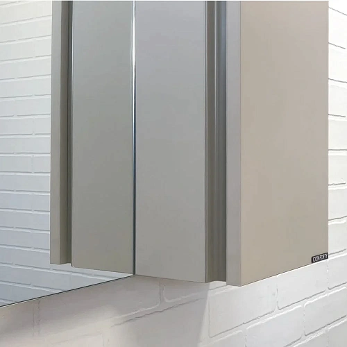 Зеркальный шкаф Comforty Бильбао-80 00-00014154 серый шелк c LED-подсветкой Зеркальный шкаф Comforty Бильбао-80 00-00014154 серый шелк c LED-подсветкой