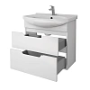 Тумба под раковину DREJA LAGUNA PLUS, 65 см, подвесная/напольная, 2 ящика, с опорами, белый глянец 9 99.0105 Тумба под раковину DREJA LAGUNA PLUS, 65 см, подвесная/напольная, 2 ящика, с опорами, белый глянец 9 99.0105