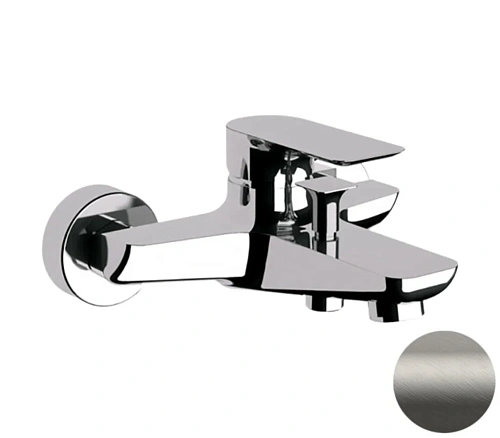 Смеситель для ванны Remer Infinity I05NPO, никель матовый брашированный Смеситель для ванны Remer Infinity I05NPO, никель матовый брашированный