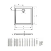 Душевой поддон Riho Davos 255 DA6300500000000 120x90 Душевой поддон Riho Davos 255 DA6300500000000 120x90