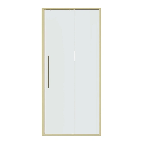 Душевая дверь Niagara Nova NG-44-10ASG (100х195) раздвижная, золото сатин, стекло прозрачное Душевая дверь Niagara Nova NG-44-10ASG (100х195) раздвижная, золото сатин, стекло прозрачное