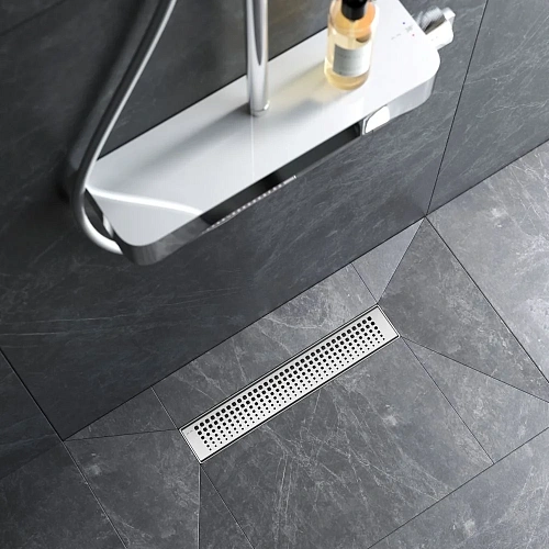 Душевой лоток AM.PM Master Flow W01SC-P11-040-01SB Cut Gradient 40см, сталь матовая Душевой лоток AM.PM Master Flow W01SC-P11-040-01SB Cut Gradient 40см, сталь матовая