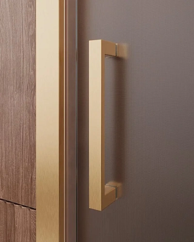 Душевая дверь CEZARES MOLVENO-BF-1-120-P-BORO цвет профиля брашированное золото стекло рифленое Душевая дверь CEZARES MOLVENO-BF-1-120-P-BORO цвет профиля брашированное золото стекло рифленое