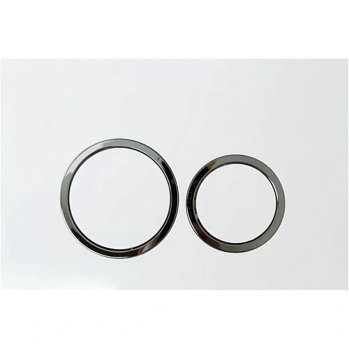 Клавиша смыва Ceruttispa CR05WH белая, глянцевая Клавиша смыва Ceruttispa CR05WH белая, глянцевая