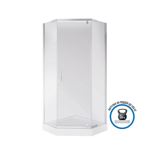 Душевой уголок Niagara Eco NG-009-14D (900х900х1950) низкий поддон (13 см) стекло прозрачное _0091422D Душевой уголок Niagara Eco NG-009-14D (900х900х1950) низкий поддон (13 см) стекло прозрачное _0091422D