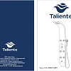 Душевая панель Taliente A02 150x20см, белый/хром, с изливом TA-G-A02Wcr+s Душевая панель Taliente A02 150x20см, белый/хром, с изливом TA-G-A02Wcr+s