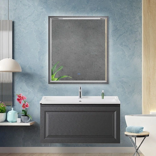 Зеркало CEZARES INTERNI с подсветкой сенсорным выключателем и подогревом CZR-SPC-INT-800-900-LED-TCH-WARM-TIT 800x900 Tитан Зеркало CEZARES INTERNI с подсветкой сенсорным выключателем и подогревом CZR-SPC-INT-800-900-LED-TCH-WARM-TIT 800x900 Tитан