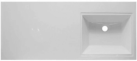 Раковина Эстет Даллас ФР-00001668 правая 1100х480 накладная Раковина Эстет Даллас ФР-00001668 правая 1100х480 накладная