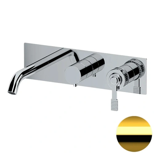 Смеситель для ванны Remer Atelier AL54D3WBDO, золото глянцевое Смеситель для ванны Remer Atelier AL54D3WBDO, золото глянцевое