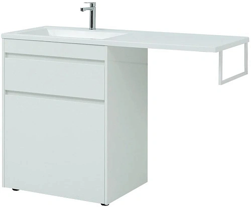 Тумба под раковину Aquanet Токио 68 белый (напольная, 1 ящик) 00239291 Тумба под раковину Aquanet Токио 68 белый (напольная, 1 ящик) 00239291