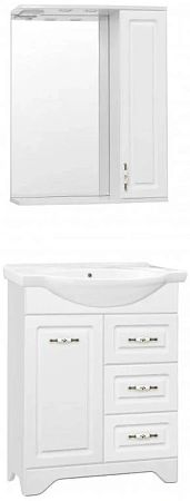 Тумба под раковину Style Line Олеандр-2 65 (3 ящ.) ЛС-00000047 Тумба под раковину Style Line Олеандр-2 65 (3 ящ.) ЛС-00000047