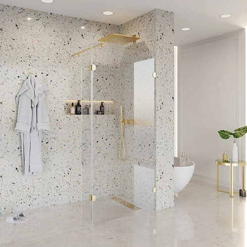 Душевая перегородка Niagara Nova NG-642-11GOLD (110x195) Душевая перегородка Niagara Nova NG-642-11GOLD (110x195)