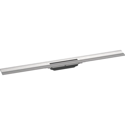 Решетка для водоотводящего желоба Hansgrohe RainDrain Flex, 90 см, укорачиваемая 56052800, шлифованн Решетка для водоотводящего желоба Hansgrohe RainDrain Flex, 90 см, укорачиваемая 56052800, шлифованн