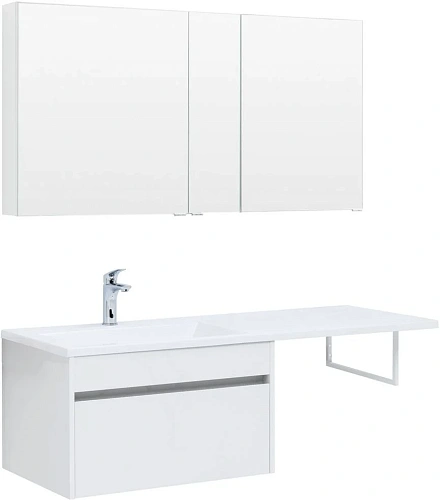 Тумба под раковину Aquanet Токио 68 белый (подвесная, 1 ящик) 00236917 Тумба под раковину Aquanet Токио 68 белый (подвесная, 1 ящик) 00236917