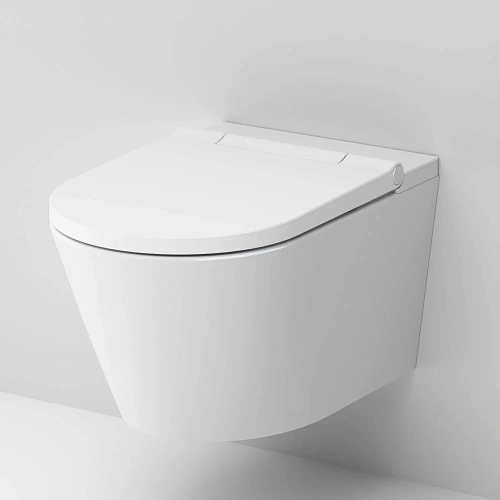 Унитаз подвесной AM.PM Inspire CCC501700SC с интегрированным электронным биде с сиденьем Унитаз подвесной AM.PM Inspire CCC501700SC с интегрированным электронным биде с сиденьем