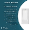 Ванна из искусственного камня Delice Respect 170х80 DLR330046-G глянцевая Ванна из искусственного камня Delice Respect 170х80 DLR330046-G глянцевая