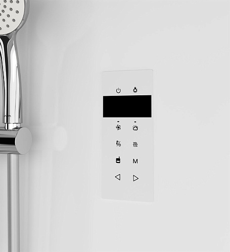 Душевая кабина AM.PM Like Deep W80C-020A-090MTA с гидромассажем 90х90 см Душевая кабина AM.PM Like Deep W80C-020A-090MTA с гидромассажем 90х90 см