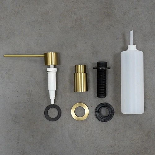 дозатор жидкого мыла LemarkLM8203LGN, врезной, светлое золото дозатор жидкого мыла LemarkLM8203LGN, врезной, светлое золото