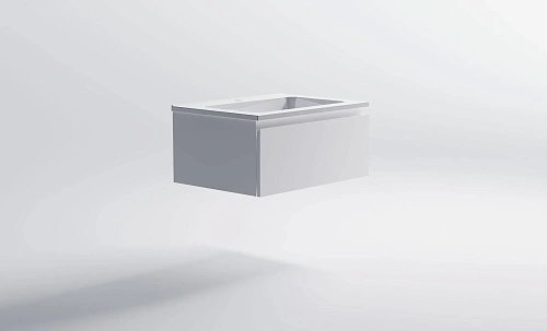 Тумба с раковиной Astra-Form Альфа 700 мм 03060003+04010006 белый матовый Тумба с раковиной Astra-Form Альфа 700 мм 03060003+04010006 белый матовый