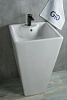 Картинка анонса товара «раковина gid nb145 81103 накладная белая 46.5x46.5x81»