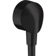 Шланговое подключение Hansgrohe FixFit E без клапана обратного тока 27454670, матовый черный Шланговое подключение Hansgrohe FixFit E без клапана обратного тока 27454670, матовый черный