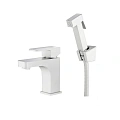 Смеситель для раковины Kaiser 34088-4 с Гигиенический душем белый Смеситель для раковины Kaiser 34088-4 с Гигиенический душем белый