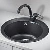 Кухонная мойка Granula 4802, ЧЁРНЫЙ, СтандАРТ кварц 480 Кухонная мойка Granula 4802, ЧЁРНЫЙ, СтандАРТ кварц 480