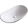 Раковина Ceruttispa CR7031B 640х360х140 накладная, белая, овал Раковина Ceruttispa CR7031B 640х360х140 накладная, белая, овал