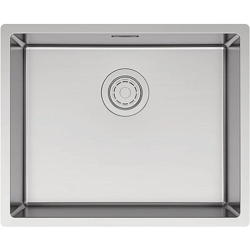 Кухонная мойка Paulmark LASSAN 54 UN LA54-BS, брашированная 540х440мм Кухонная мойка Paulmark LASSAN 54 UN LA54-BS, брашированная 540х440мм