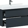 Тумба под раковину Allen Brau Infinity 100 1.210027.AM антрацит матовый Тумба под раковину Allen Brau Infinity 100 1.210027.AM антрацит матовый