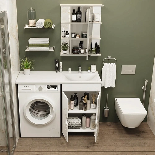 Зеркальный шкаф Onika ГЛОРИЯ 60.00 Универсальный 206041 Зеркальный шкаф Onika ГЛОРИЯ 60.00 Универсальный 206041