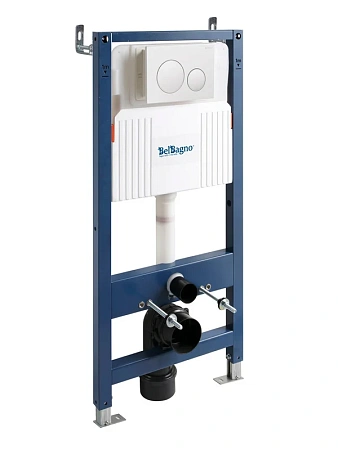 Инсталляция для унитаза BelBagno BB-101-M-BC с клавишей смыва
