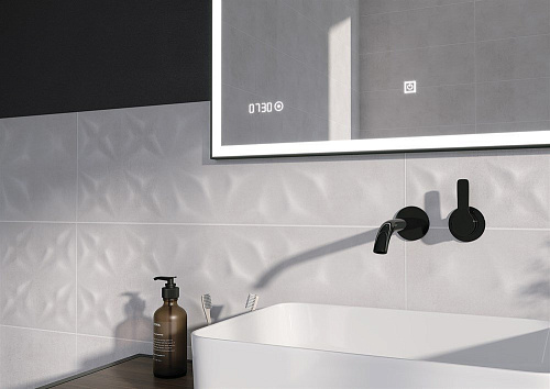 Вставка Cersanit Apeks линии B серый 25x75 AS2U092 Вставка Cersanit Apeks линии B серый 25x75 AS2U092