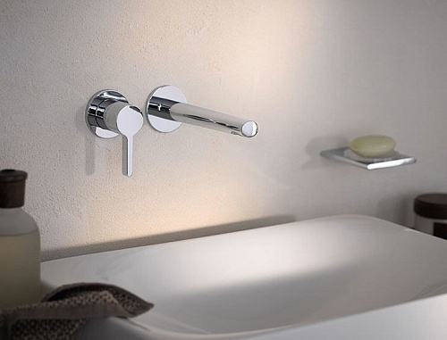 Смеситель для раковины Keuco Edition 400 51516010201, для встройки 187 мм Смеситель для раковины Keuco Edition 400 51516010201, для встройки 187 мм