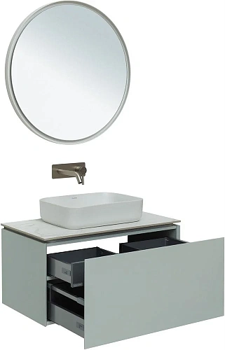 Тумба под раковину Allen Brau Infinity 1.21002.PWM 85 рapyrus white matt Тумба под раковину Allen Brau Infinity 1.21002.PWM 85 рapyrus white matt