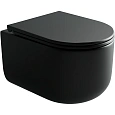 Унитаз подвесной Ceramica Nova ULMA CN4006MB черный матовый Унитаз подвесной Ceramica Nova ULMA CN4006MB черный матовый