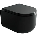 Унитаз подвесной Ceramica Nova ULMA CN4006MB черный матовый Унитаз подвесной Ceramica Nova ULMA CN4006MB черный матовый